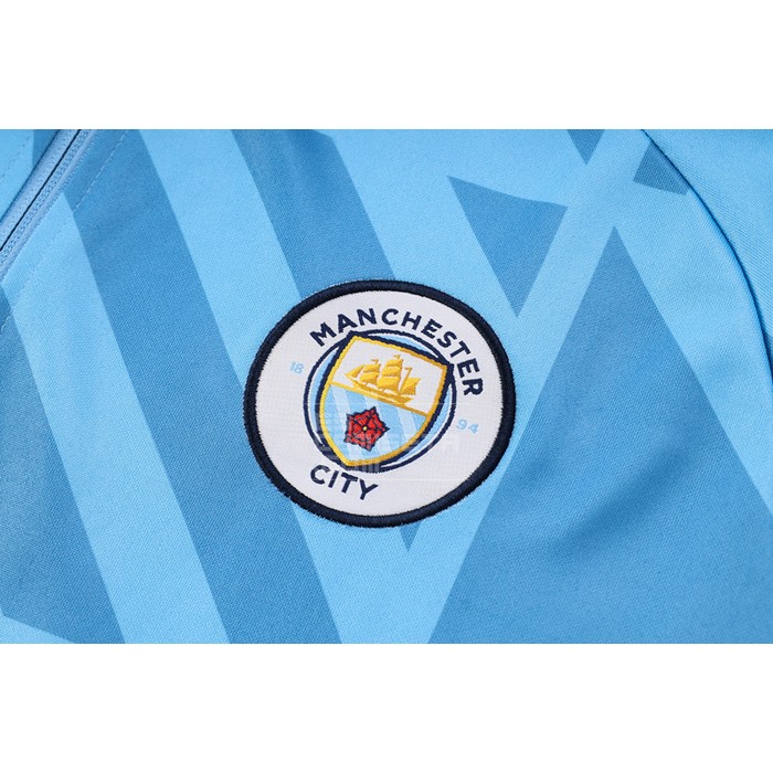 Chandal de Chaqueta del Manchester City 22-23 Azul Claro - Haga un click en la imagen para cerrar
